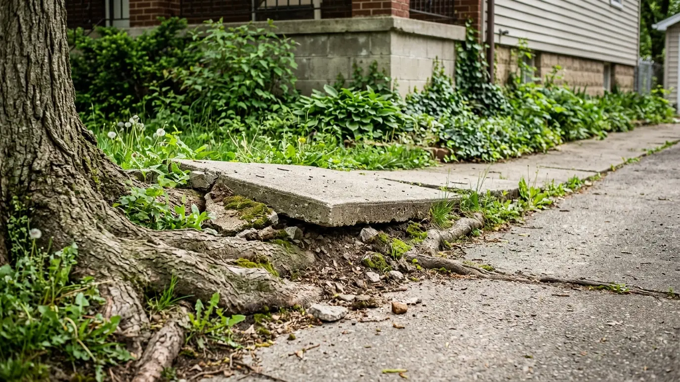 Tree Roots, Foundations and Driveways: What Is Normal and What Is a Problem