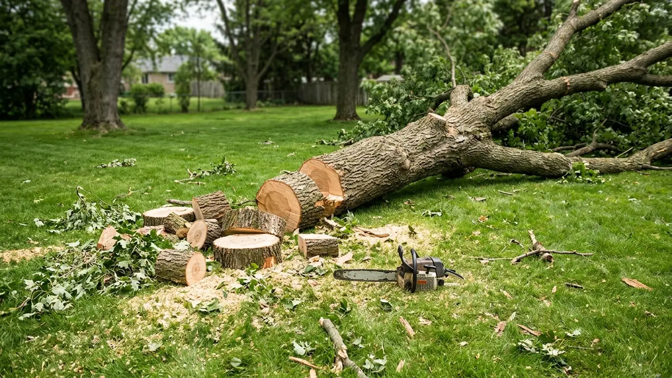 Fallen Tree Removal in Nashville and Middle Tennessee