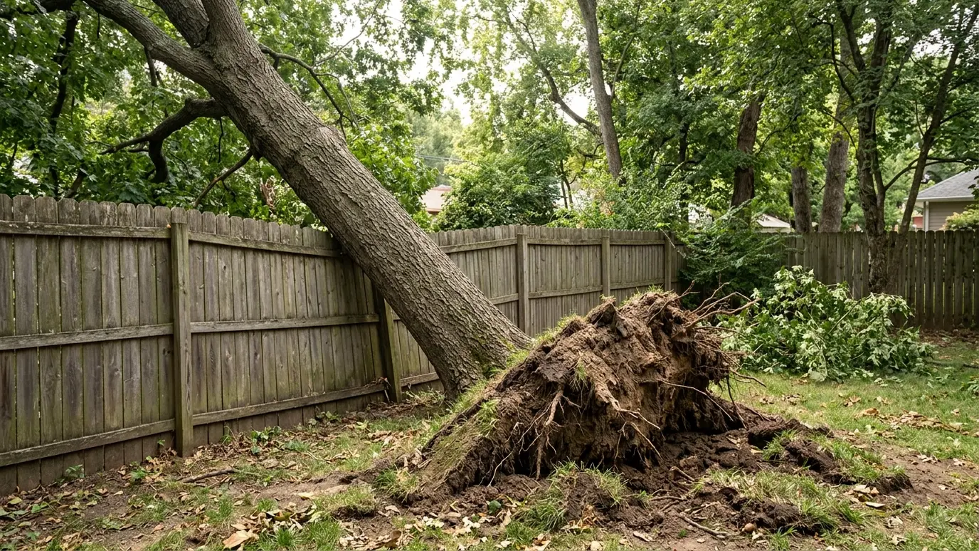 Leaning Tree Removal in Nashville and Middle Tennessee