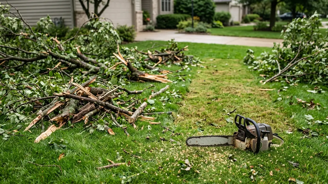 Storm Damage Tree Cleanup in Nashville and Middle Tennessee