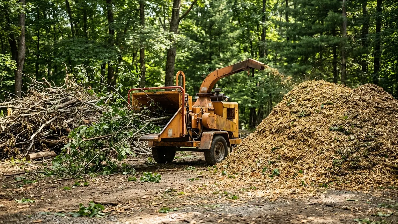 Wood Chipping and Mulch in Nashville and Middle Tennessee